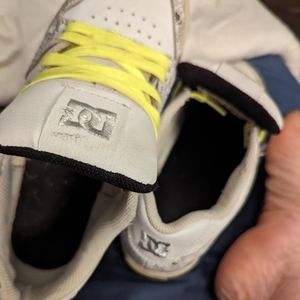 Well worn women's DC sketch sneakers